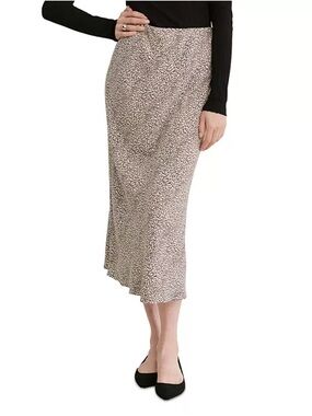 Jenni Kayne Leopard Print Slip Skirt